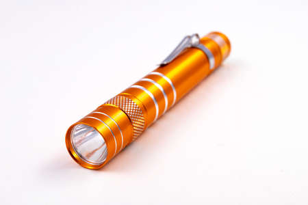 Aluminum led flashlight. Accessories useful in the household and while camping in the mountains....