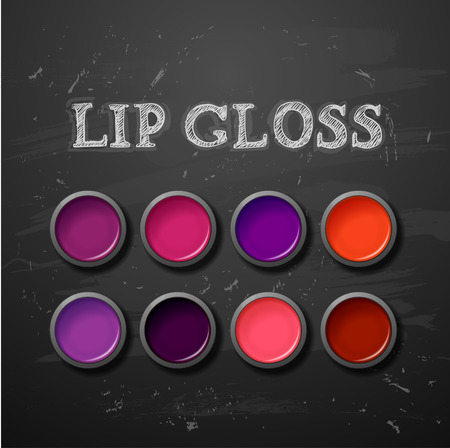 decorative cosmetics make up accessories beauty storeのイラスト素材