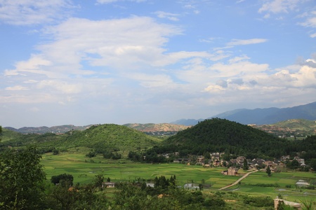 Beautiful towns and villagesの写真素材