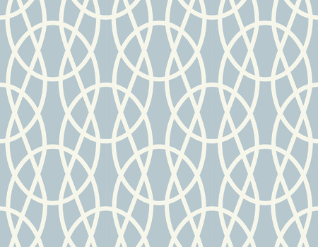 Braid knit oval circles seamless patternのイラスト素材