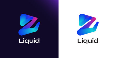 Creative and Vibrant Letter Z Logo Design with Colorful Gradient Concept. Z Logo with Blend Styleのイラスト素材