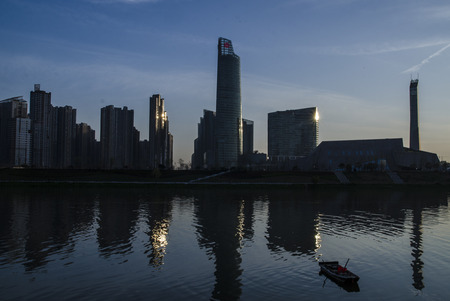 Changsha three Hallのeditorial素材