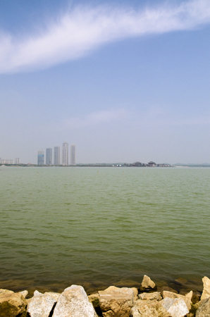 Changsha Songya Lake Wetland Parkの写真素材