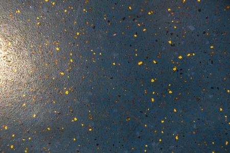 Blue texture with yellow particle background texture.の写真素材