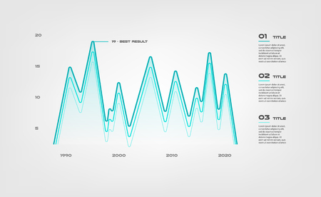 Lines gradient diagram elements color infographics. Some of chart, graph, parts, processes. Vector business template for presentation. Can be used for workflow layout, diagram, banner, web designの写真素材