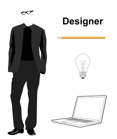 Designerのイラスト素材