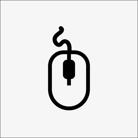computer mouse icon stock vector illustration flat design styleのイラスト素材