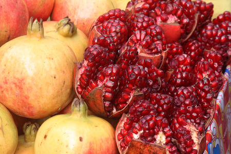 Pomegranate Fruitの写真素材