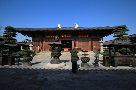 Shanghai Songjiang Guangfulin siteのeditorial素材