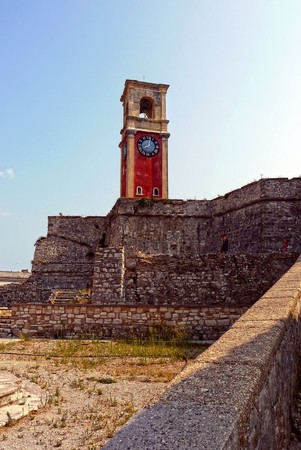 Old Fortress, Corfu. GREECE.の写真素材