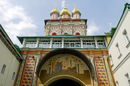 Trinity Sergius Lavra in Sergiev Posad.の写真素材