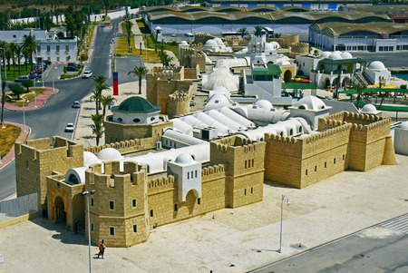 La Goulette cruise port terminal, TUNISIA.