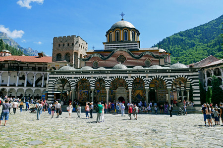 Orthodox Rila Monastery (Unesco World Heritage site), Bulgaaria.