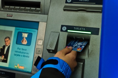 Cash dispenser to use When You Need Moneyのeditorial素材