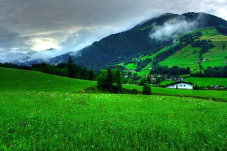 Beautiful landscape in Tyrol, Austria