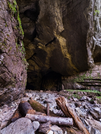 Coiba Mare cave in Apuseni mountains, Romaniaの写真素材