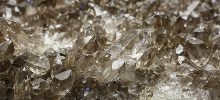 Closeup of salt crystals from a mineの写真素材