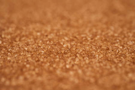 Closeup of brown cane sugar, studio shotの写真素材