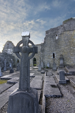 celtic cross- irelandの写真素材