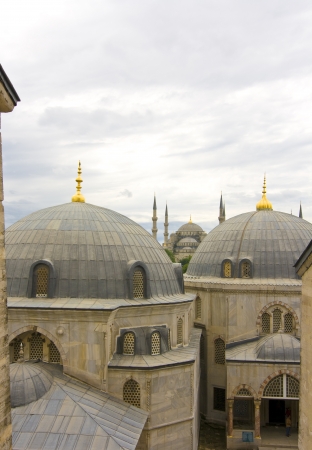 view from Aya Sofya Istanbul, Turkeyの写真素材