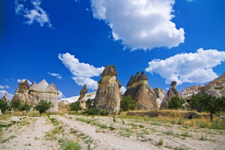 view of cappadocia - turkeyの写真素材