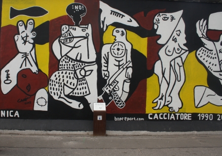 east side gallery of berlin wallのeditorial素材