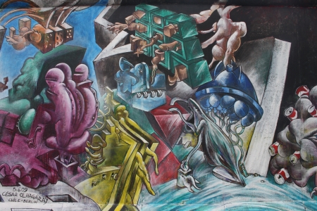 east side gallery of berlin wallのeditorial素材