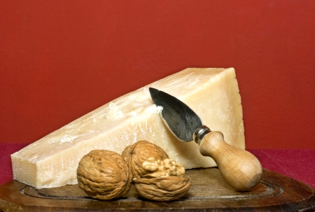 cheese and nutsの写真素材