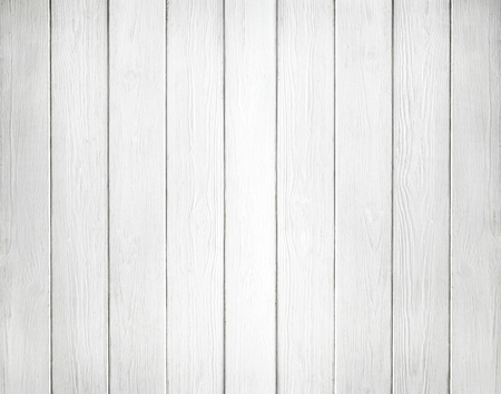 White wooden wall texture background. Wood pine plank white texture backgroundの写真素材