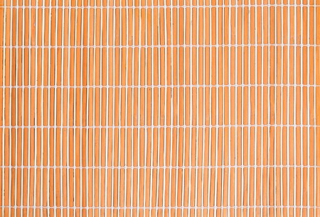Bamboo napkin, cloth or mat texture for backgroundの写真素材