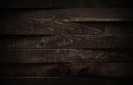 Dark wood texture. Background dark old wooden panels.の写真素材