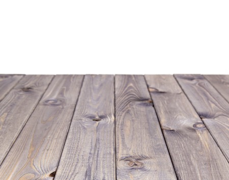 Empty gray wooden table product display montageの写真素材