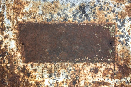 Old metal texture with rust, metal corroded textureの写真素材