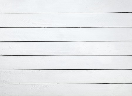 White wooden wall texture or background, top viewの写真素材