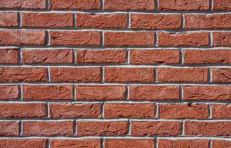 Close-up of old brick wall background texture.の写真素材