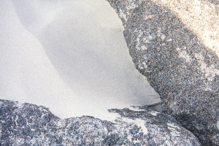 Sand and Stones background, desert and rocksの写真素材