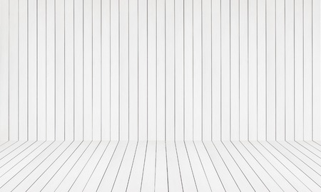 White wooden wall texture background. Wood pine plank white texture backgroundの写真素材