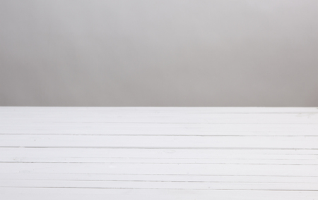 White wooden wall texture background. Wood pine plank white texture backgroundの写真素材