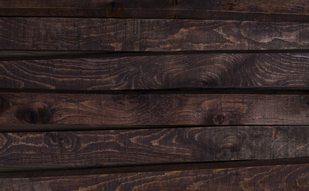 Dark brown wood background or texture of plankの写真素材