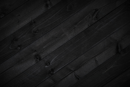 Black wood backgroundの写真素材