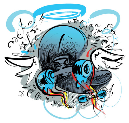 skateのイラスト素材