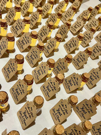 Tubes of essential oilの写真素材