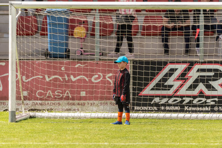 Illa de Arousa, Pontevedra, Spain. 10th, 2023. The matches between the registered teams were getting closer and closer.のeditorial素材