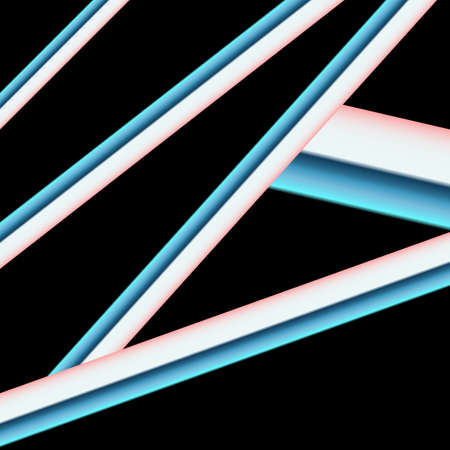 Wave Background. Abstract Illustration. 3D Technology Style. Network Design with Particle.