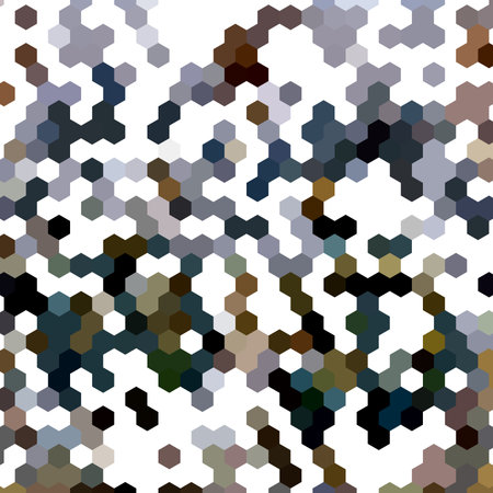 A unique abstract illustration. Original wallpapers. A screensaver mobile devices. A beautiful image will decorate design projects and ideas. A unique combination of lines, waves of curves, texturesの写真素材