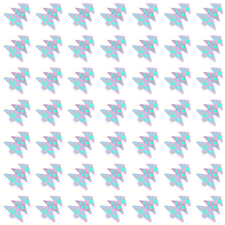 Forest spruce. A repeating pattern. Merry Christmas and Happy New Year. Greeting card background...