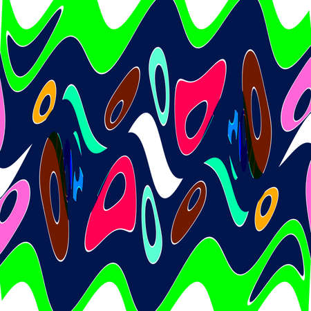 A unique abstract illustration. Original wallpapers. A screensaver mobile devices. A beautiful image...