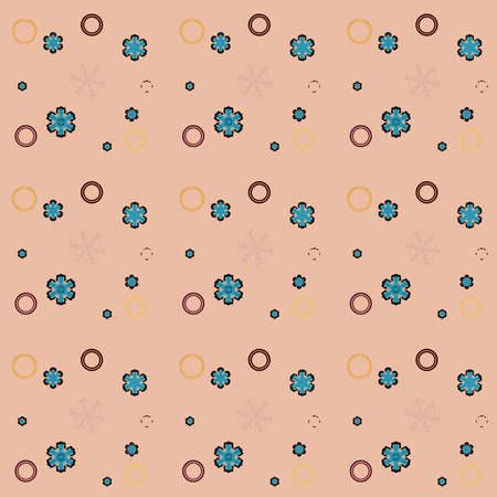 Background with snowflakes. Original illustration with a Christmas background. Winter background....