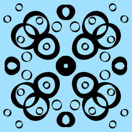 Ethnic oriental mandala. Repeating floral patterns. Background for albums, scrapbooking, art...