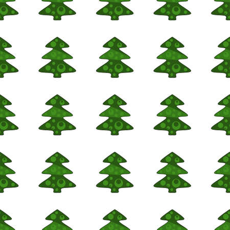 Seamless repeating image of a Christmas tree. Repeating patterns with Christmas trees. Background for postcards, banners, covers, albums, mobile screensavers, scrapbooking, advertising, blogsの写真素材